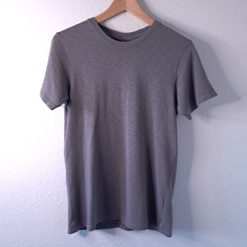 American Giant Short Sleeve Pima Cotton T Shirt Space Dye Small Clasic Capsule